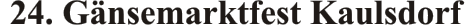 24. G&auml;nsemarktfest Kaulsdorf